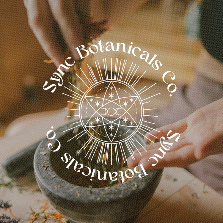 Sync Botanicals - Shopify site redesign for tea subscription for menstrual cycle brand